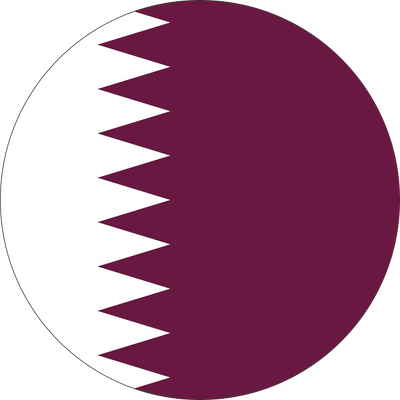 Qatar flag.